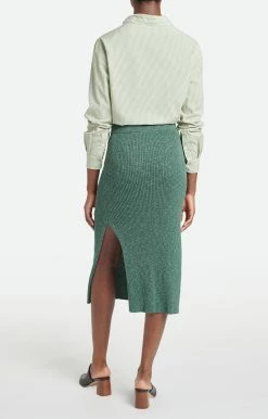 Vanessa Bruno | Agnes Skirt - Vert -Acler Shop 01W034223C.1671790355