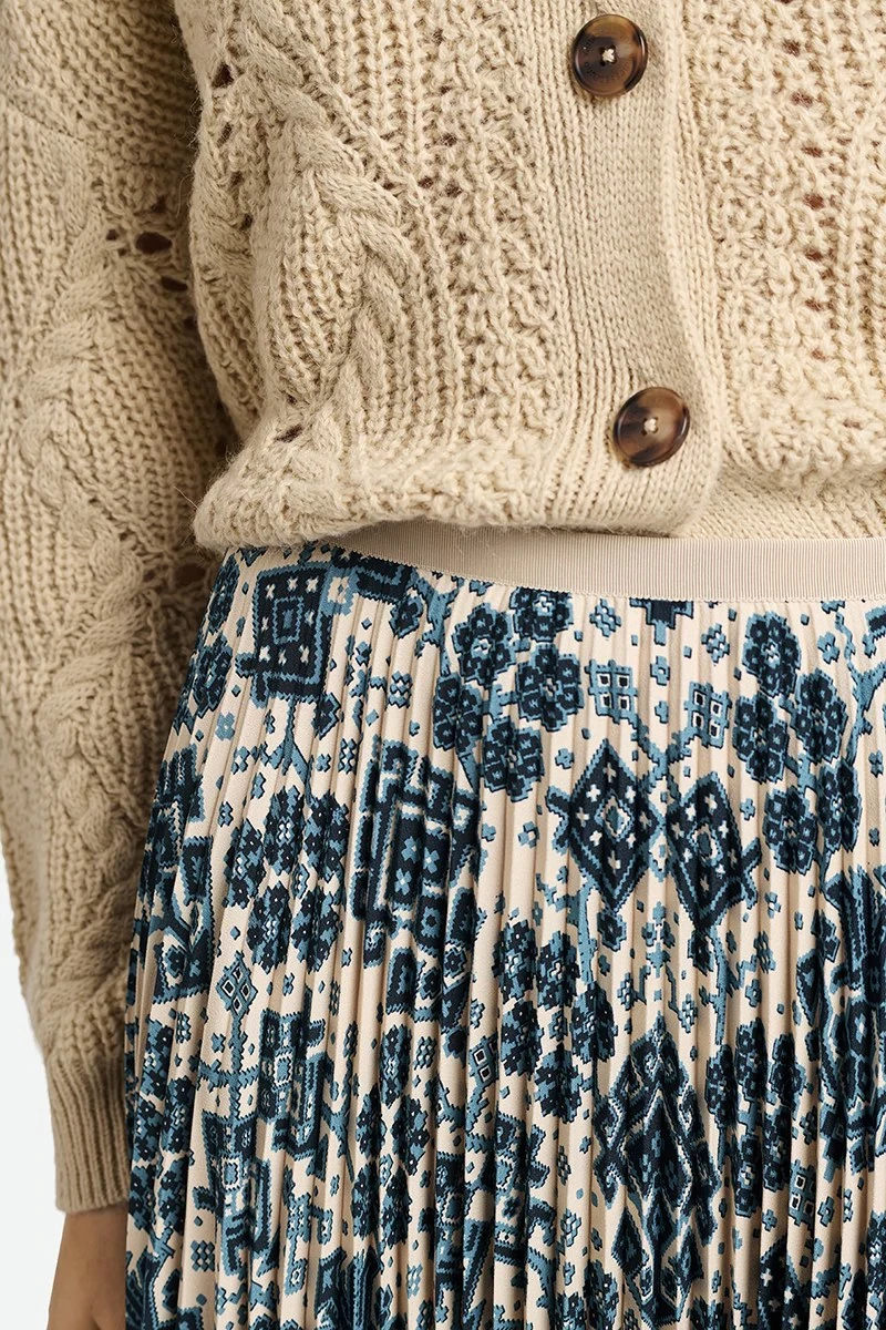 Vanessa Bruno | Fadia Skirt - Print 8 Vanessa Bruno | Fadia Skirt - Print - Image 8