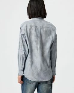Isabel Marant | Saoli Shirt - Blue -Acler Shop 12873279so 23 e