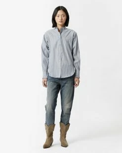 Isabel Marant | Saoli Shirt - Blue -Acler Shop 12873279so 23 f