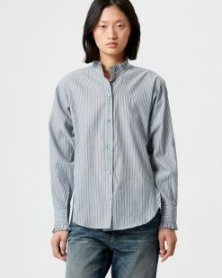 Isabel Marant | Saoli Shirt - Blue -Acler Shop 12873279so 23 r
