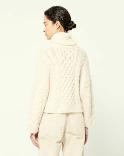 Isabel Marant | Ingrid Pullover - Ecru -Acler Shop 14166224cf 24 e