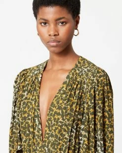 Isabel Marant | Aissa Dress - Ecru/Black -Acler Shop 15227844nh 23 d