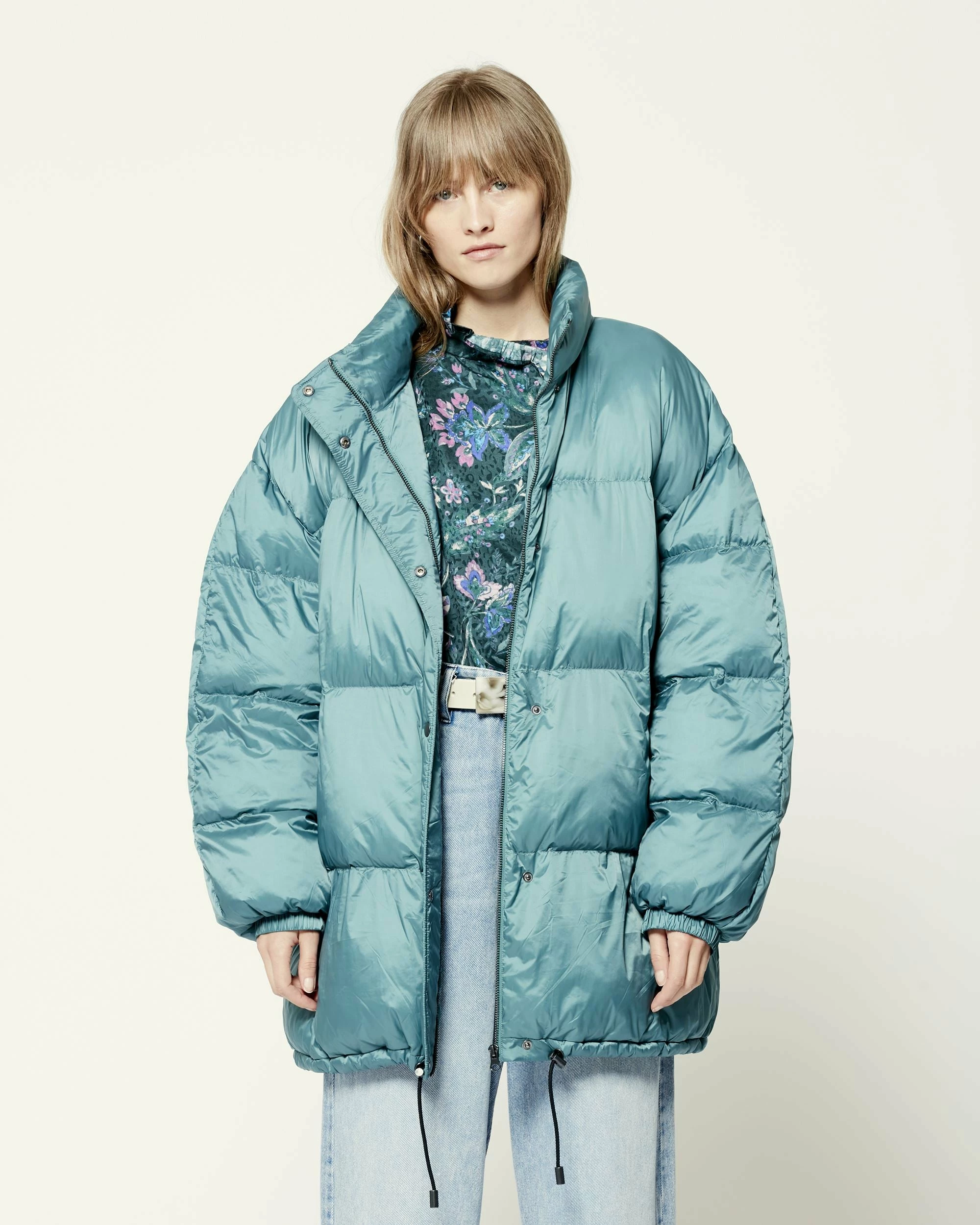 Isabel Marant | Dillys Jacket - Greyish Green 2 Isabel Marant | Dillys Jacket - Greyish Green - Image 2