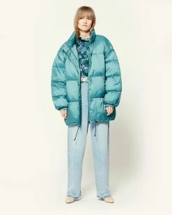 Isabel Marant | Dillys Jacket - Greyish Green 8 Isabel Marant | Dillys Jacket - Greyish Green -Acler Shop 16073322xm 24 f