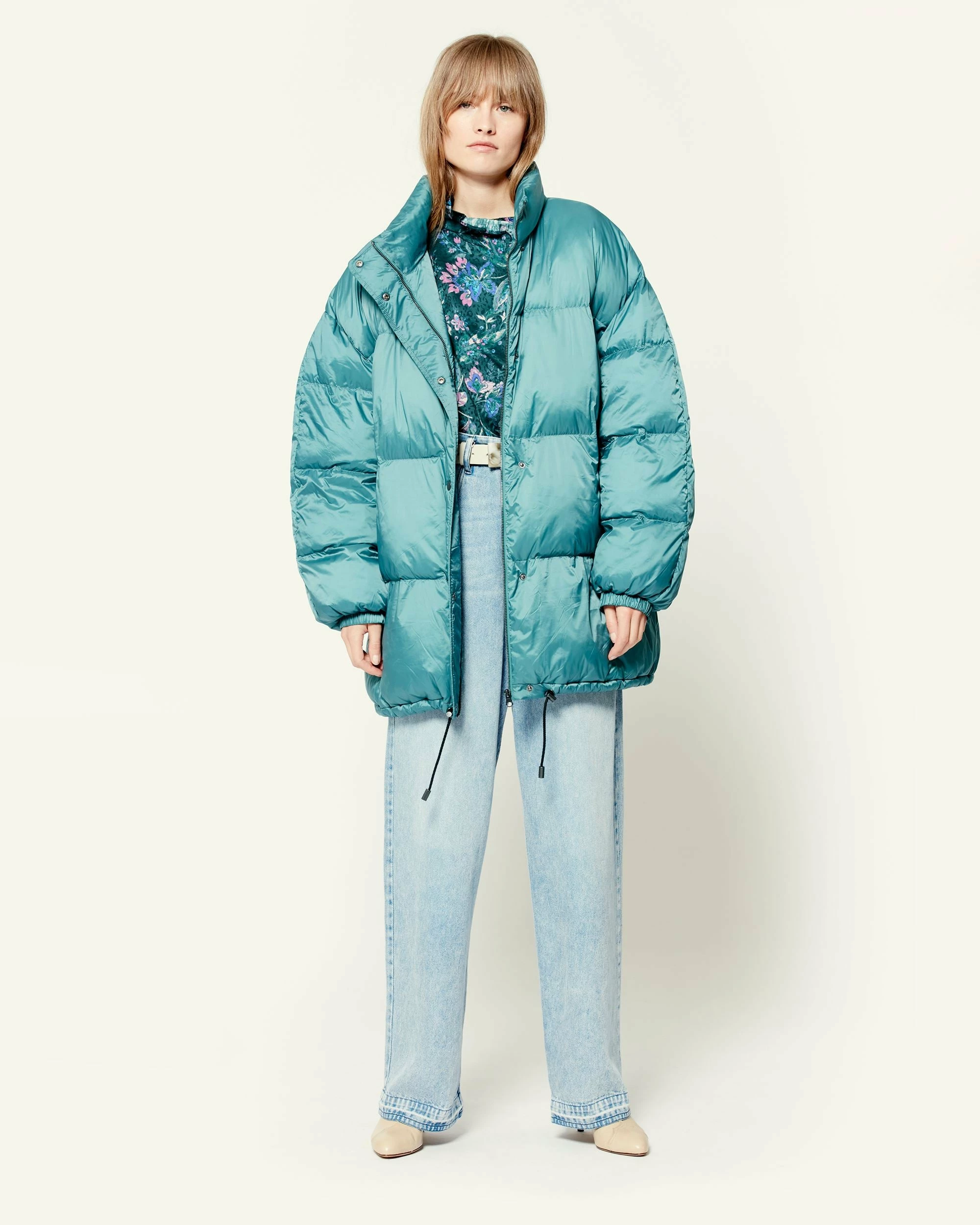 Isabel Marant | Dillys Jacket - Greyish Green 4 Isabel Marant | Dillys Jacket - Greyish Green - Image 4