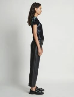 Proenza Schouler White Label | Tie Dye T.Shirt - Black/Jade 9 Proenza Schouler White Label | Tie Dye T.Shirt - Black/Jade -Acler Shop 19007683 43588028 1320