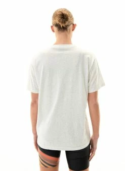 P.E NATION | Heads Up Tee - Grey Marle 13 P.E NATION | Heads Up Tee - Grey Marle -Acler Shop 23PE1T034 GREY MARLE DETAIL 01 1400x cc3a5730 3fca 4344 94c0 9fe87f86fb43