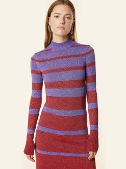 Paco Rabanne | Robe Long Dress - Purple/Red 10 Paco Rabanne | Robe Long Dress - Purple/Red -Acler Shop 23SMRO507ML0212 002006001 X 3 desktop 874x1311 1