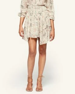 Isabel Marant Etoile | Also Skirt - Ecru -Acler Shop 35461956TS 23 r