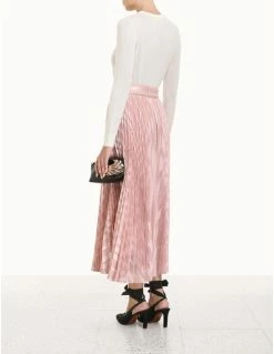 Zimmermann | Burnout Sunray Skirt - Ballet 8 Zimmermann | Burnout Sunray Skirt - Ballet -Acler Shop 4.2154srdan.bal .ballet back