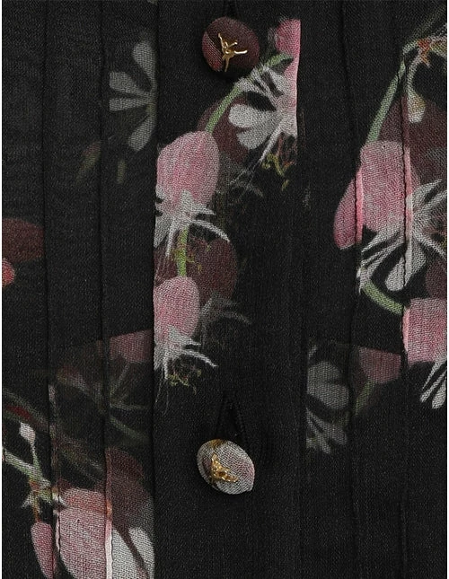 Zimmermann | Dancer Frill Shirt - Black 6 Zimmermann | Dancer Frill Shirt - Black - Image 6