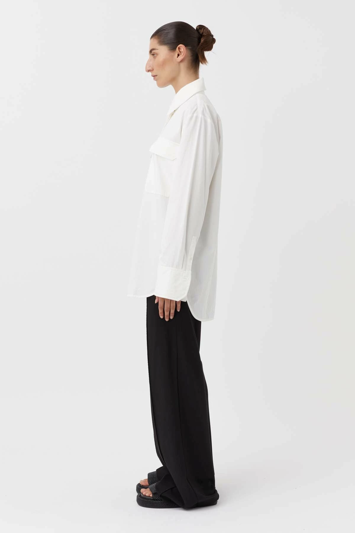 CAMILLA AND MARC | Hazel Oversized Shirt - White 6 CAMILLA AND MARC | Hazel Oversized Shirt - White - Image 6