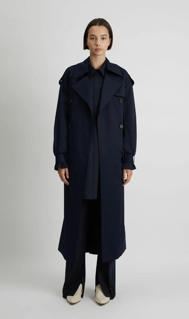 Camilla And Marc Camilla & Marc | Evans Trench - Denim 1 Camilla And Marc Camilla & Marc | Evans Trench - Denim