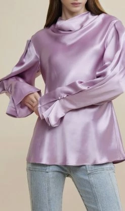 ACLER | Woodbine Blouse - Lilac