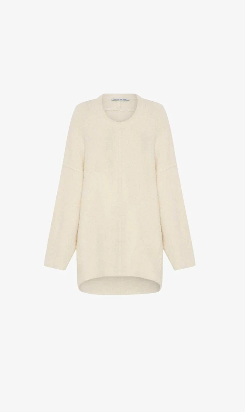 Camilla And Marc | Louie Sweater - Cream 1 Camilla And Marc | Louie Sweater - Cream
