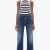 Mother Denim Mother | The Chin Ups Tank - Navy/Natural Stripe