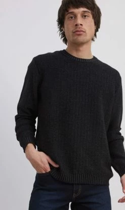 Standard Issue | Twill Wave Jumper - Black/Gunmetal