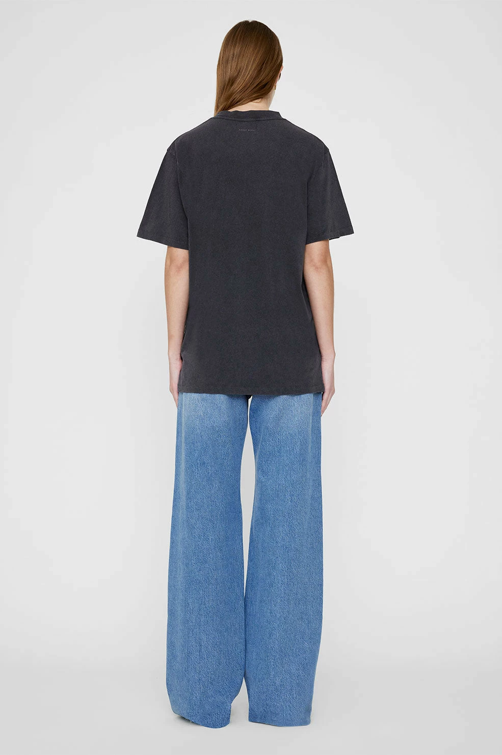 Anine Bing | Lili Tee Butterfly - Washed Black 3 Anine Bing | Lili Tee Butterfly - Washed Black - Image 3