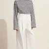 Matteau | Breton Stripe Tee - Navy/White
