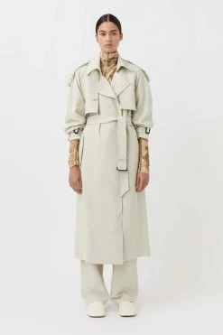 Camilla And Marc | Bristol Trench - White Oak -Acler Shop C M Camilla and Marc Bristol Trench Coat White Oak 5 640x960 2x 30a1dd78 23de 4278 a6b1 d5527ccc4369