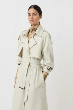 Camilla And Marc | Bristol Trench - White Oak -Acler Shop C M Camilla and Marc Bristol Trench Coat White Oak 8 640x960 2x ec345877 9ea5 4378 a31f 34e061b5cd25