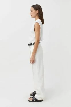 Camilla And Marc | Huntington C&M Tank - Soft White / Black 8 Camilla And Marc | Huntington C&M Tank - Soft White / Black -Acler Shop C M Camilla and Marc C M huntington logo tank white 2 640x960 2x d2aefb7c e69c 4aca b491 4ee9aa86fd3c