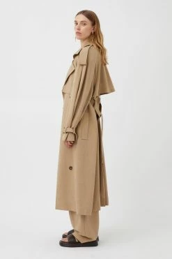 Camilla And Marc | Fernando Trench - Flax 10 Camilla And Marc | Fernando Trench - Flax -Acler Shop C M Camilla and marc Fernando Trench Coat Flax Brown 2 640x960 2x fbd86436 fbad 42fd a06e f5f79c2d84bf