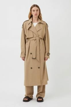 Camilla And Marc | Fernando Trench - Flax 9 Camilla And Marc | Fernando Trench - Flax -Acler Shop C M Camilla and marc Fernando Trench Coat Flax Brown 4 640x960 2x 901fc41b c6c0 4d10 bc9b f3733115d628