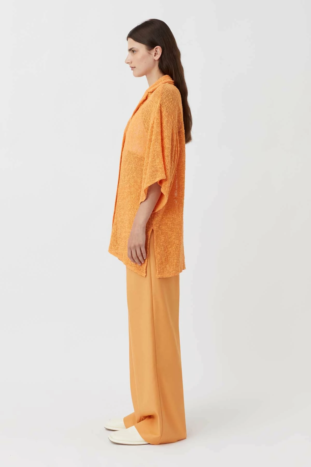 Camilla And Marc | Clementine Shirt - Persimmon 4 Camilla And Marc | Clementine Shirt - Persimmon - Image 4