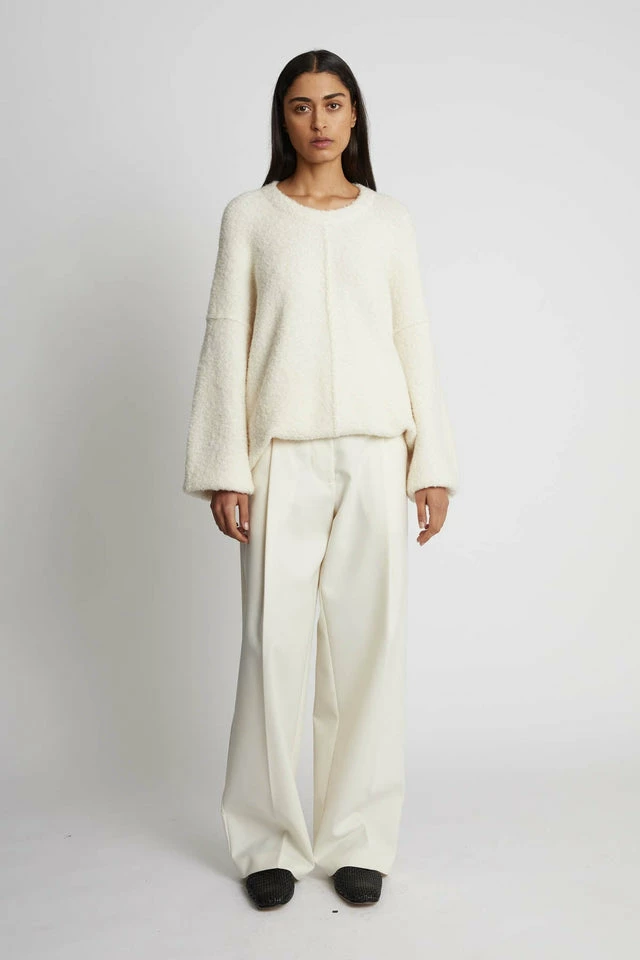 Camilla And Marc | Louie Sweater - Cream 2 Camilla And Marc | Louie Sweater - Cream - Image 2