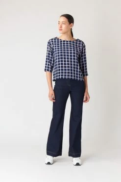 Kate Sylvester | Check Bateau Top - Ink 11 Kate Sylvester | Check Bateau Top - Ink -Acler Shop Check Bateau Top Ink021319 1440x 5de340a5 2568 45bf 9f8b f376fc1adebe