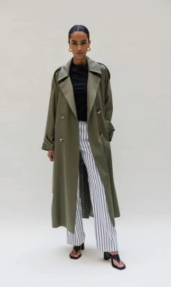 Musier Paris | Dorothee Trench - Khaki