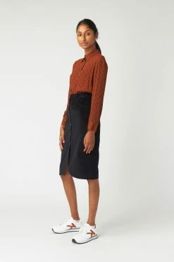 Kate Sylvester | Dotty Shirt - Tobacco -Acler Shop Dotty Shirt Tan 2805 1440x a70f4ed8 c69c 4b8a aab2 121e3a04fb5d