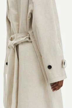 Samsoe Samsoe | Belle Trench - Angora -Acler Shop F22200005 120605TCX 3