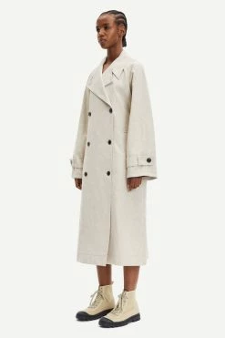 Samsoe Samsoe | Belle Trench - Angora -Acler Shop F22200005 120605TCX 4