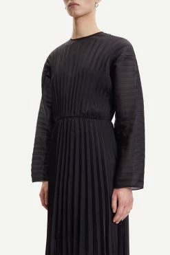 Samsoe Samsoe | Annica Long Dress - Black -Acler Shop F22300222 CLR000245 3