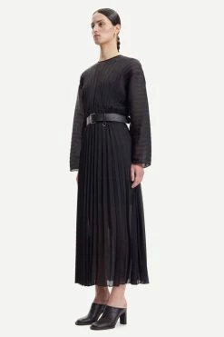Samsoe Samsoe | Annica Long Dress - Black -Acler Shop F22300222 CLR000245 5