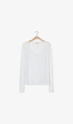 American Vintage | Jacksonville Long Sleeve - White