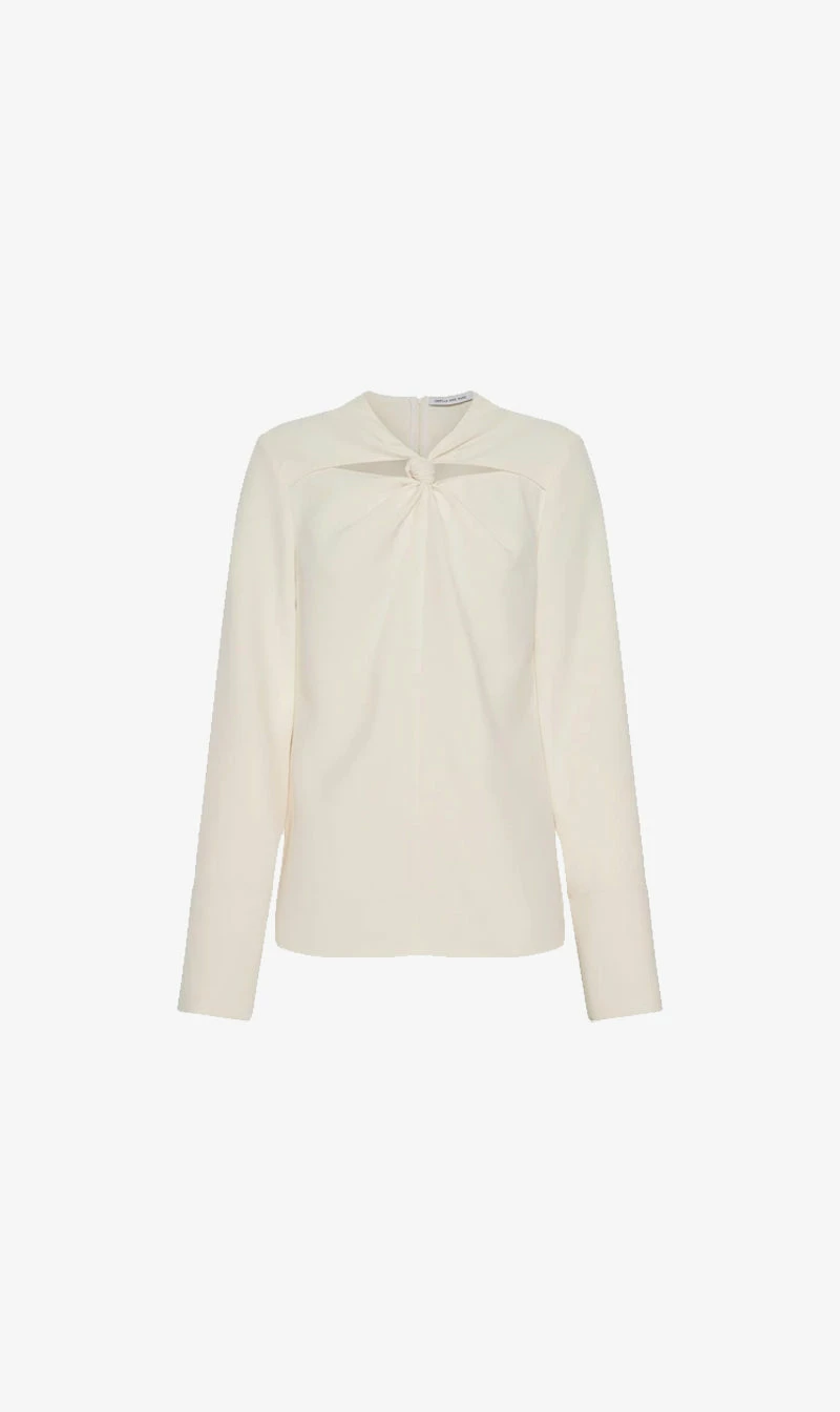 Camilla And Marc Camilla & Marc | Knight Blouse - Ivory 1 Camilla And Marc Camilla & Marc | Knight Blouse - Ivory