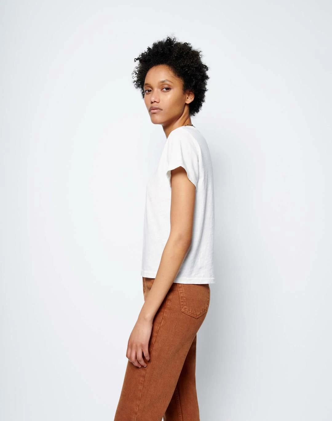 RE/DONE | Classic Tee - Vintage White - Image 3