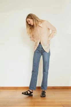 Mahsa | Gentleman Classic Shirt - Blush