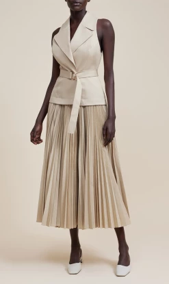 Front Page 4 ACLER | Cliff Dress - Safari Green