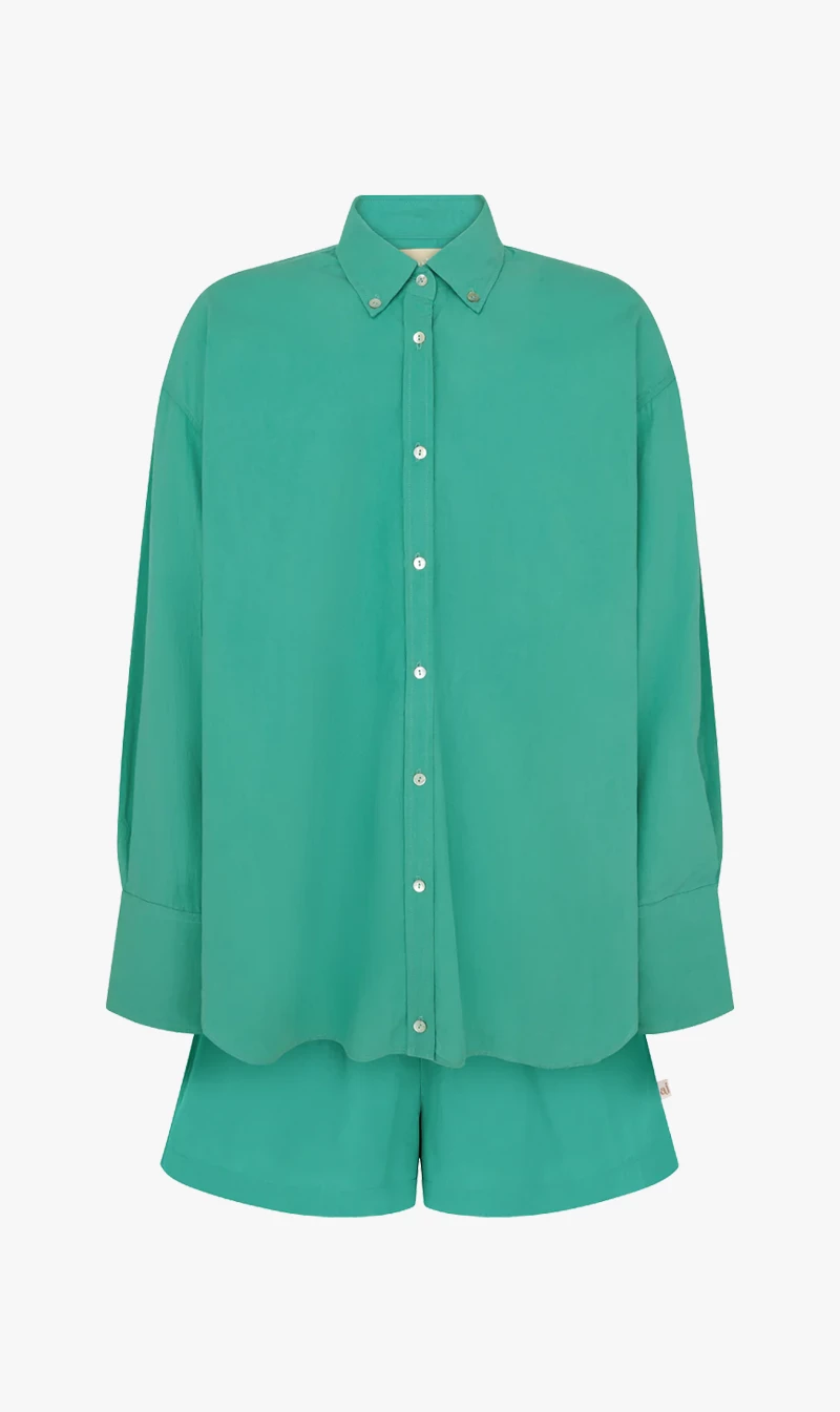 Araminta James | Malibu Shirt Set - Light Emerald 1 Araminta James | Malibu Shirt Set - Light Emerald