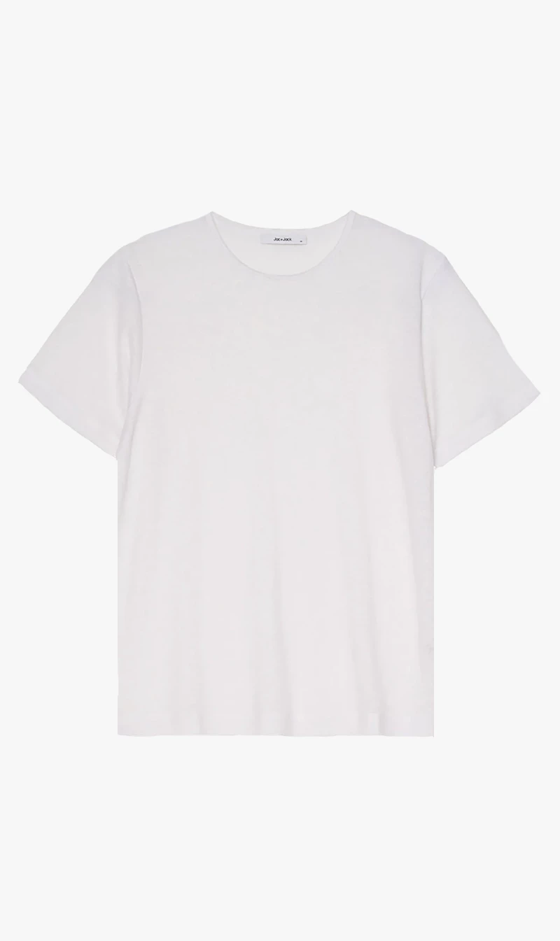 Jac+Jack Jac + Jack | Joe Tee - White 1 Jac+Jack Jac + Jack | Joe Tee - White