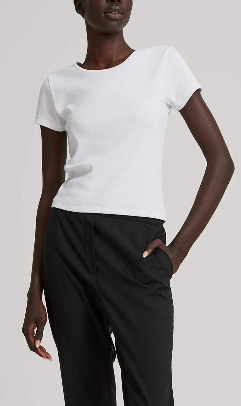 Jac+Jack Jac + Jack | Capi Tee - White 1 Jac+Jack Jac + Jack | Capi Tee - White