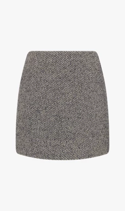 ST AGNI ST. AGNI | Twill Mini Skirt - Ink