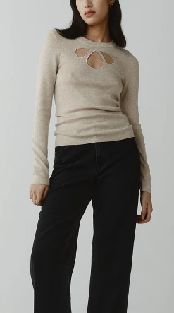 Marle | Zuri Top - Oat