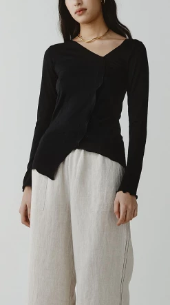 Marle | Sara Top - Black