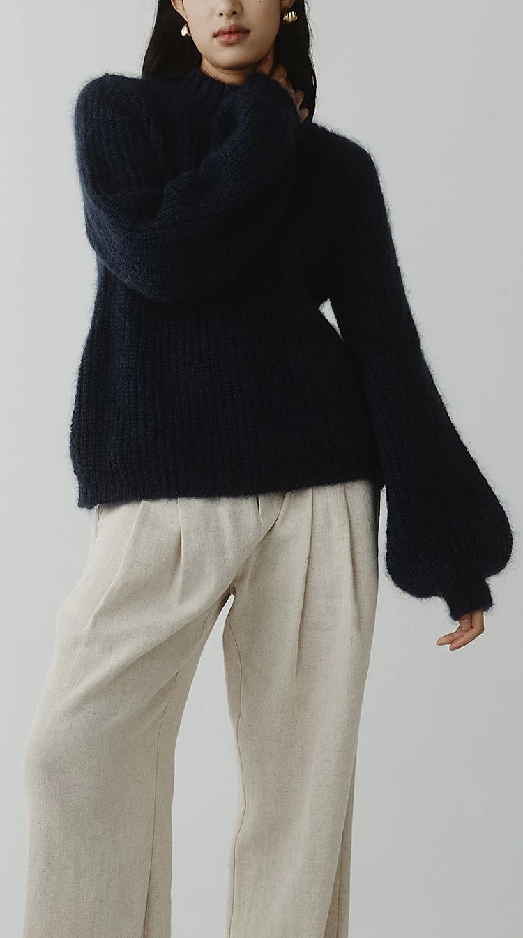 Marle | Mimi Jumper - Blueberry 1 Marle | Mimi Jumper - Blueberry